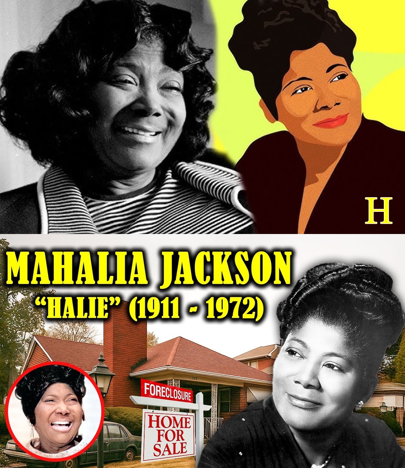 Mahalia Jackson, Abandoned House, Husband, Children, TRAGIC DEATH & Net Worth Left Behind