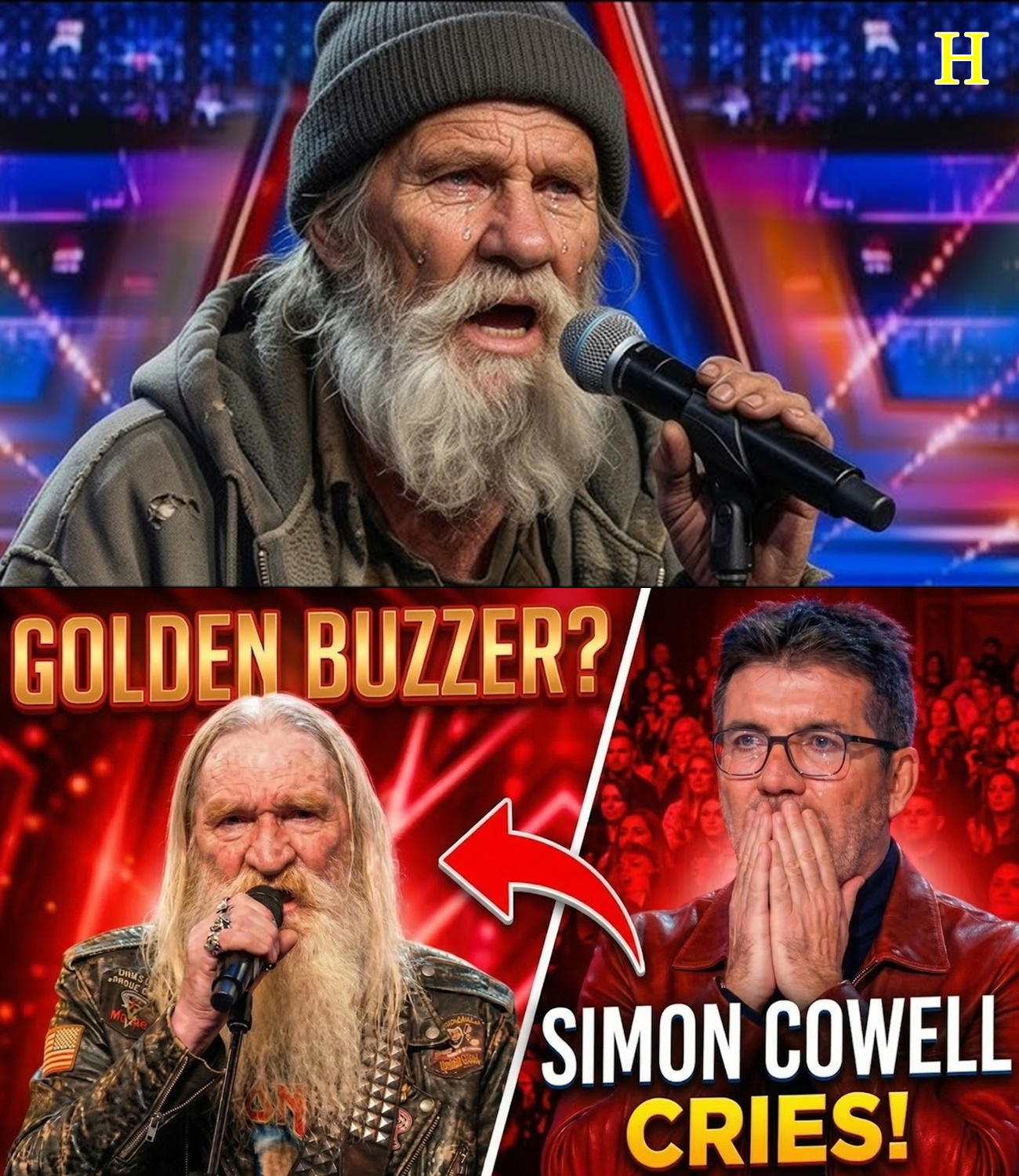 Before He Passed Away, He Sang This… Simon Cowell Couldn’t Hold Tears😢 Sarah Thomson #agt