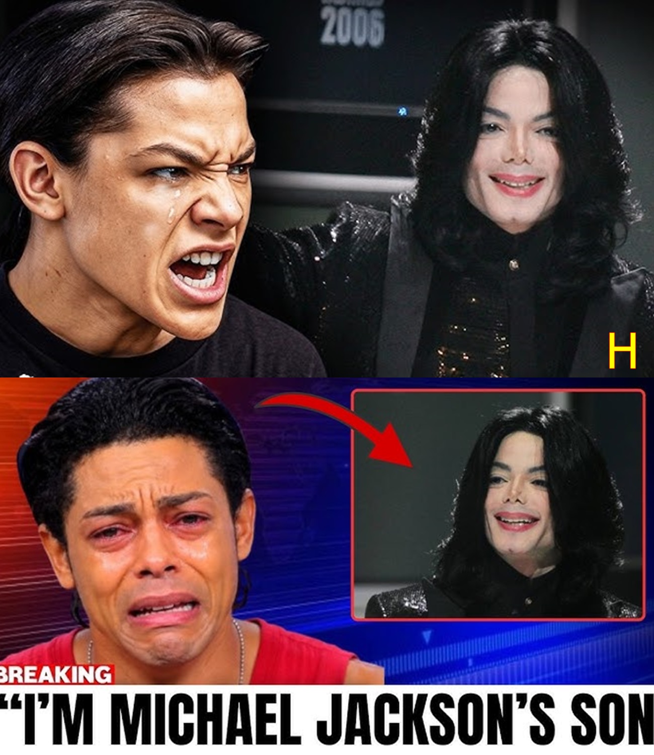 B. Howard’s reaction shocked everyone after DNA rumors linked him to Michael Jackson.