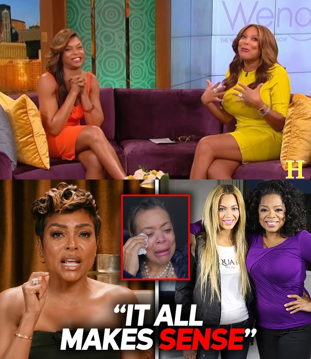 Taraji P Henson REVEALS Why Oprah Allegedly PUSHED Wendy Williams OUT of TV!