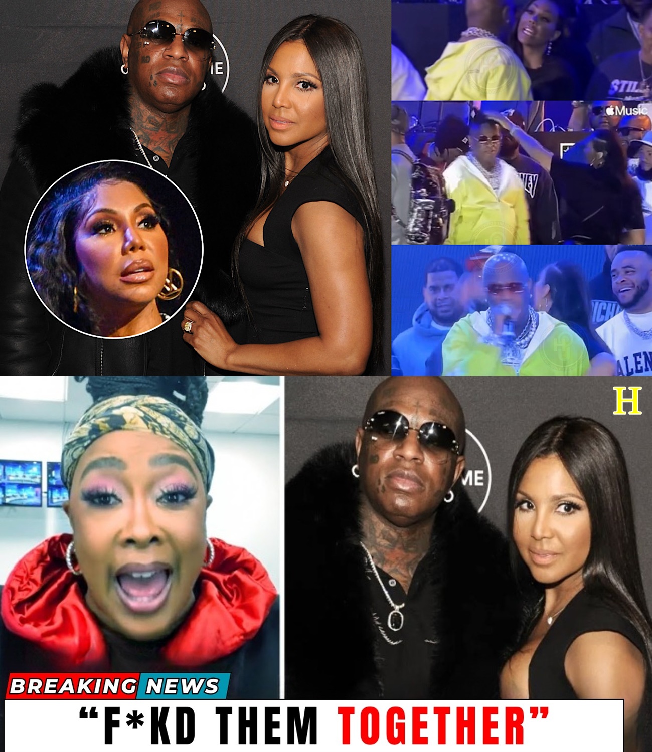 Birdman CAUGHT With Tamar Braxton While Dating Toni Braxton? | Da Brat Speaks Out