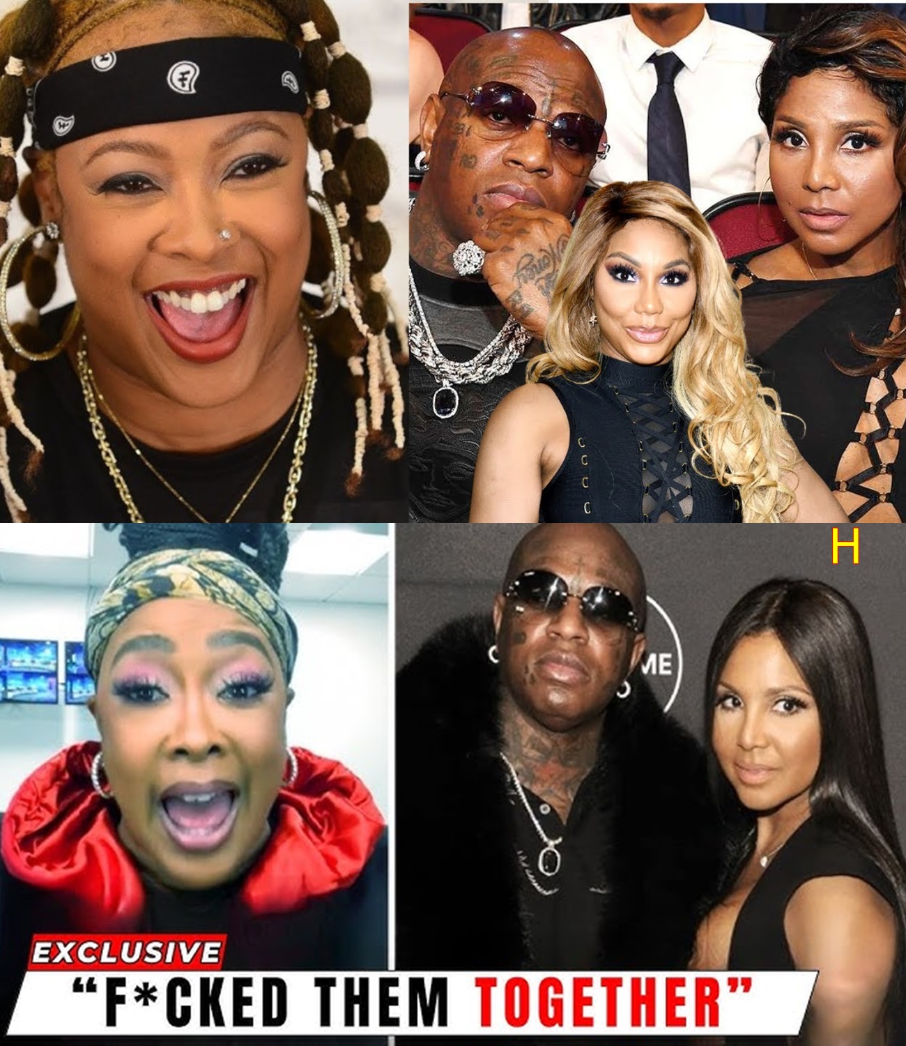 Da Brat EXPOSES Birdman & Tamar Braxton’s SECRET Relationship While He Dated Toni?!
