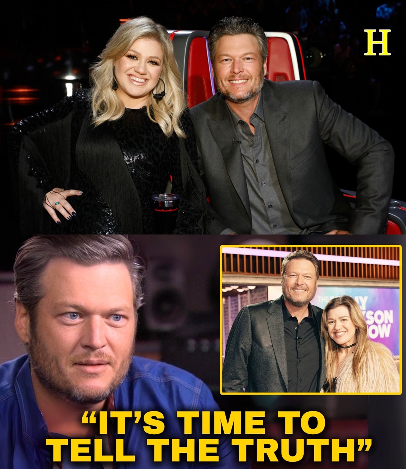 Blake Shelton FINALLY ADMITS What We All Suspected about Kelly Clarkson