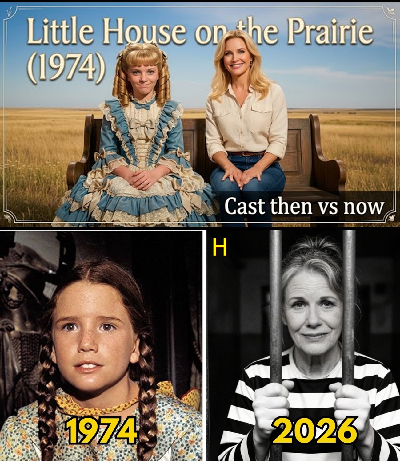 Little House on the Prairie (1974) Cast: Then and Now