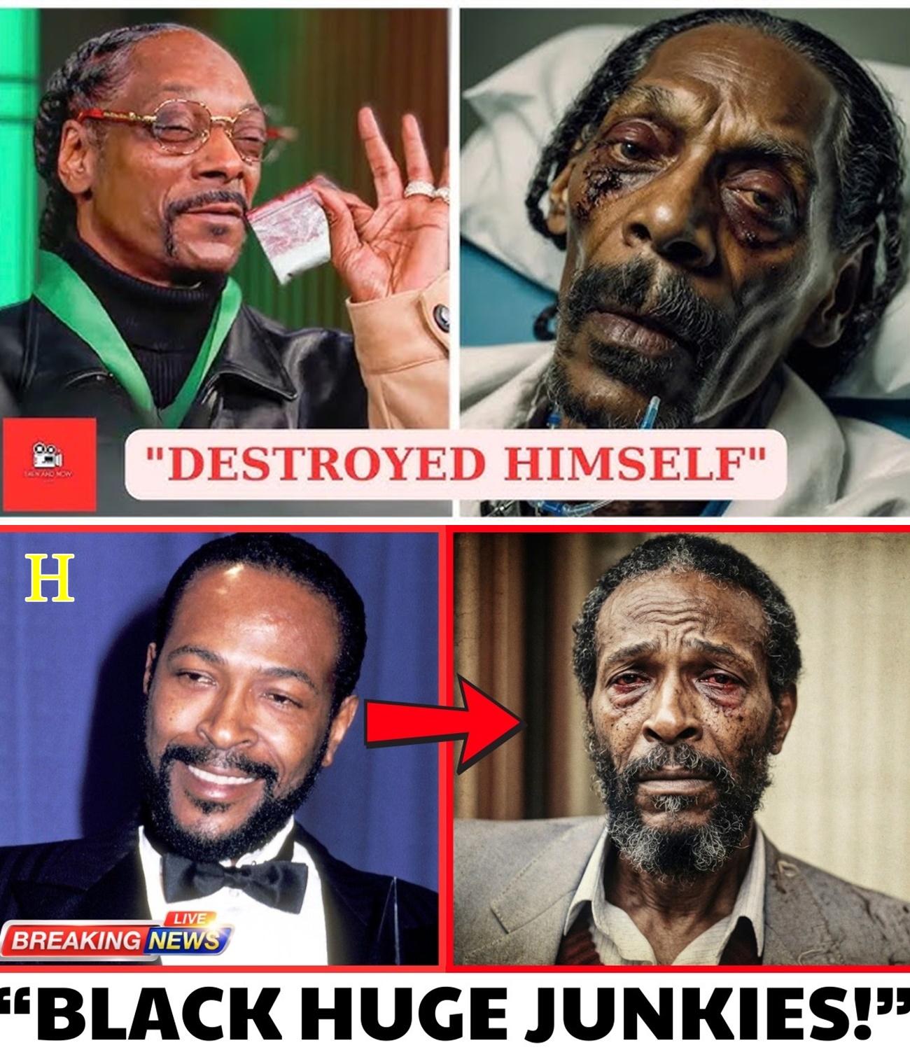 25 Worst Black Celebrities That Are HUGE Junkies