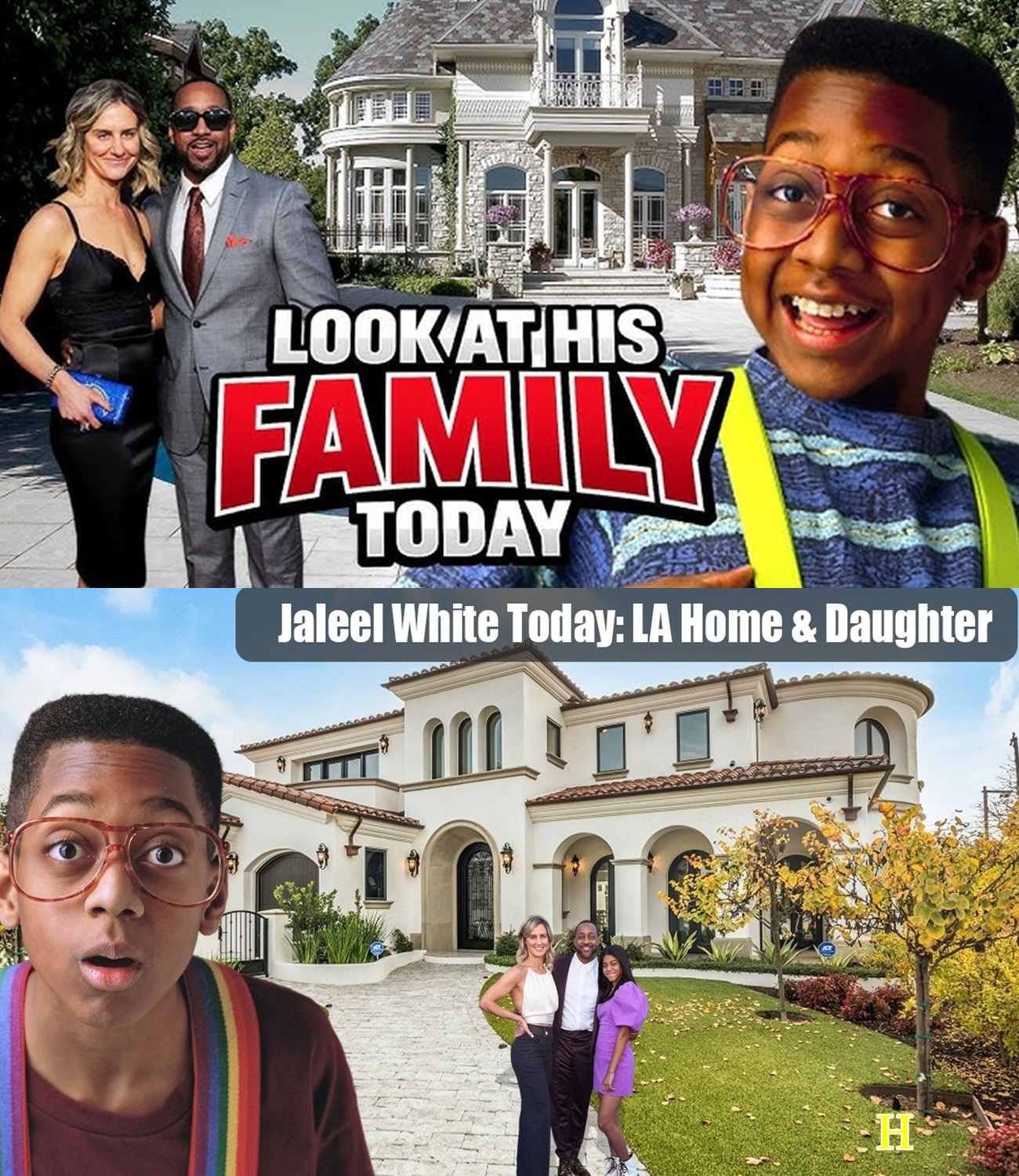 Where Jaleel White Lives Today in Los Angeles With His Daughter After Urkel Fame