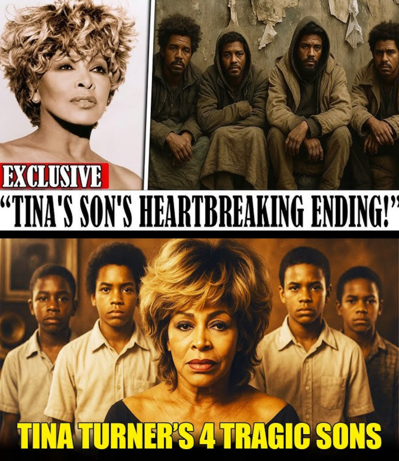 Whatever Happened to Tina Turner’s 4 Children – The Unspoken Truth