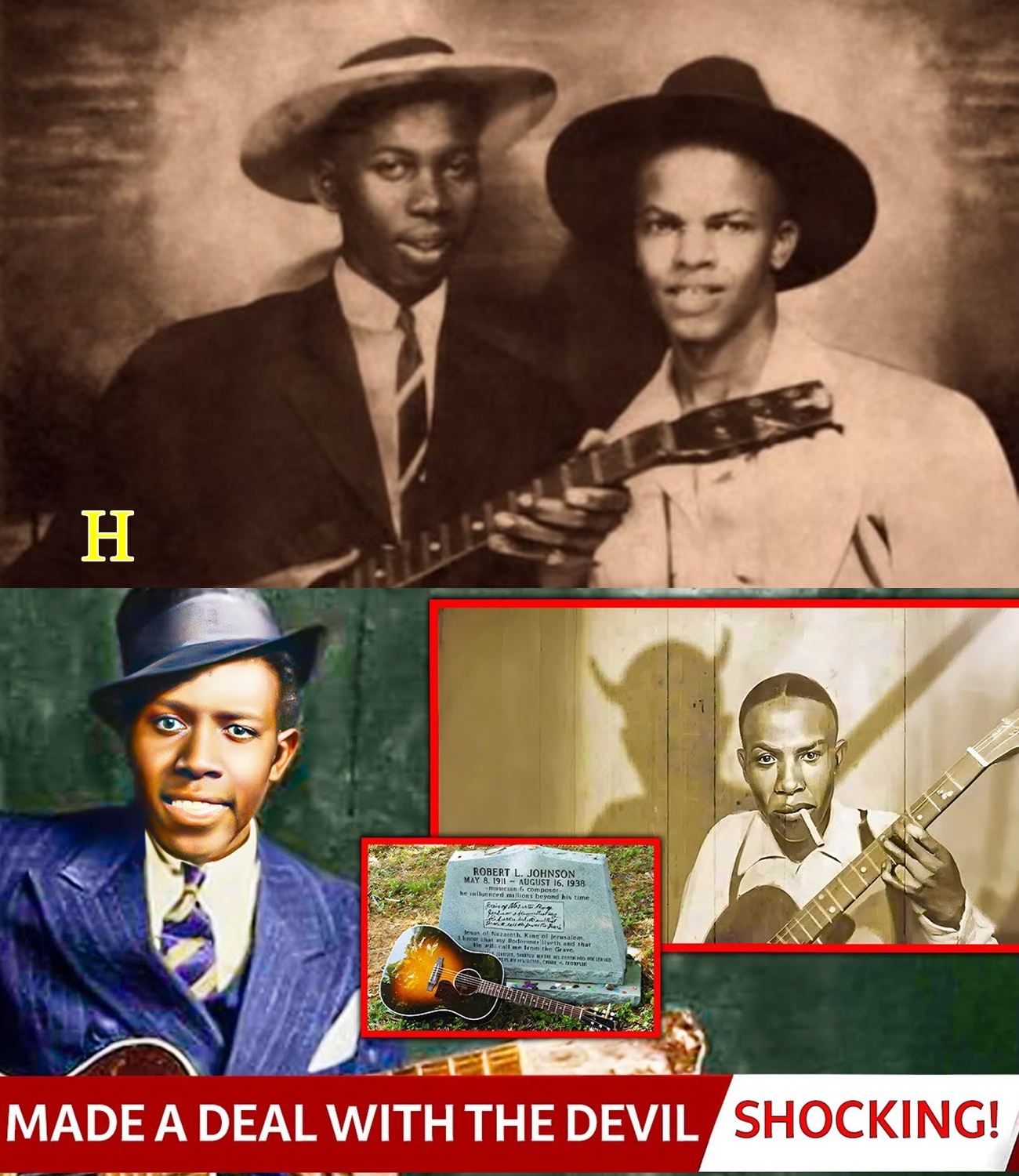 The REAL Story Of Blues Singer Robert Johnson, The Man Who Sold His Soul