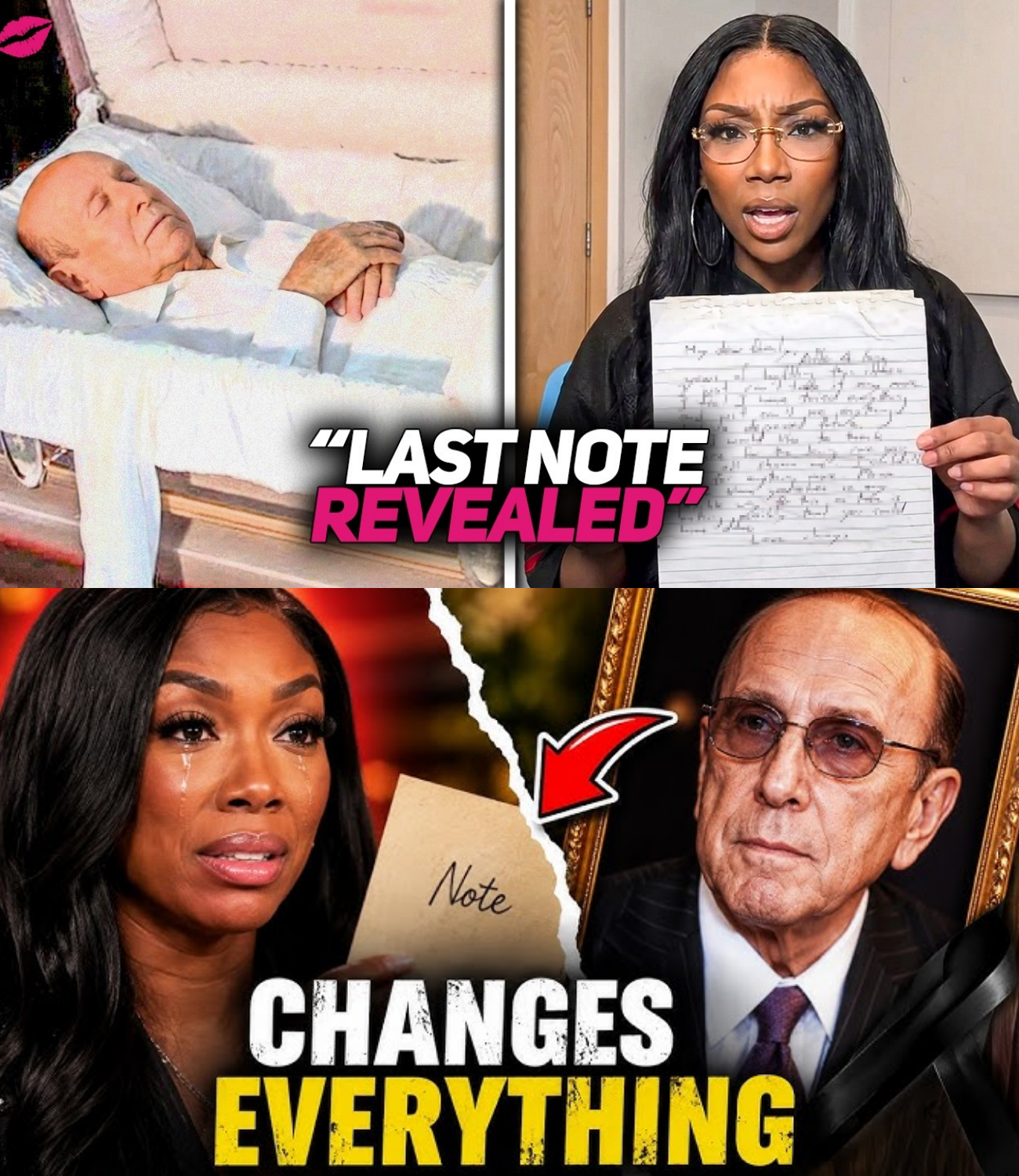 After Clive Davis DEATH, Brandy LEAKS What That Note Said