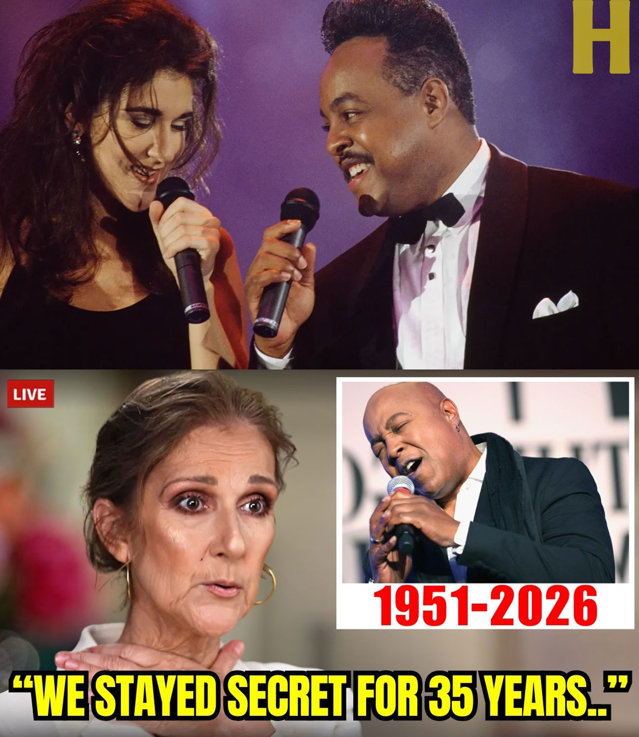 After Peabo Bryson’s Funeral, Celine Dion FINALLY Admits What We All Suspected About Relationship?!