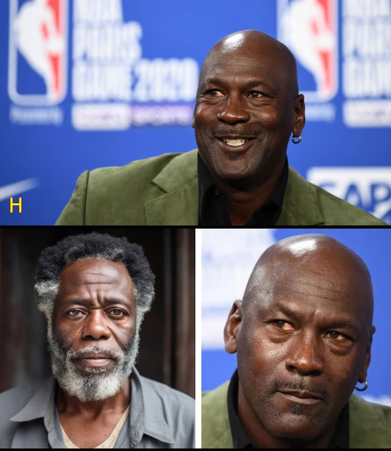 Nobody Knew Why This Homeless Man Talked About Playing With Jordan—Then MJ Walked Through the Door