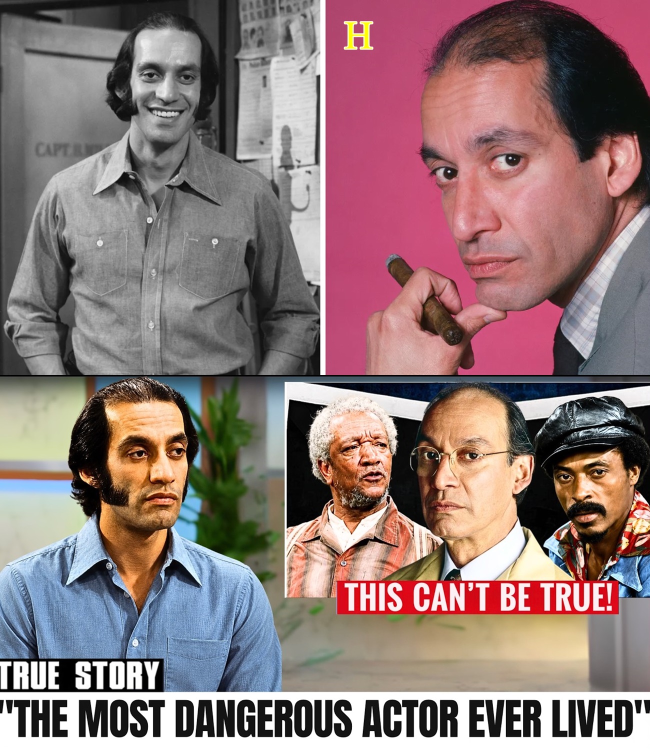 Gregory Sierra aka “Julio Fuentes” Was THE MOST Dangerous ACTOR IN HOLLYWOOD?!